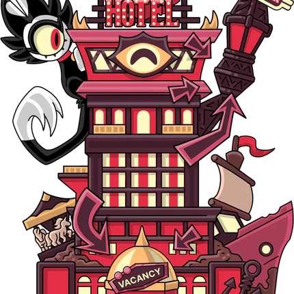 Youtooz - Hazbin Hotel - The Old Hazbin Hotel Vinyl Figure