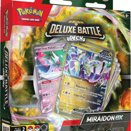 Pokemon TCG - Scarlet & Violet - Miraidon Ex Deluxe Battle Deck