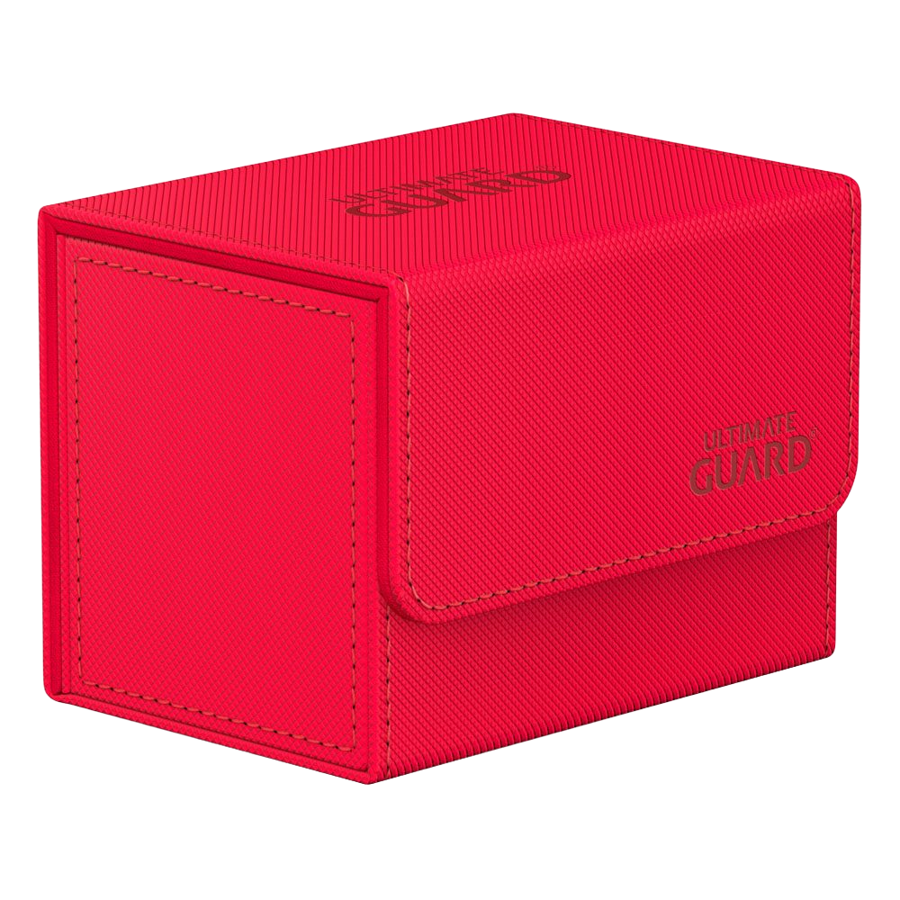 Ultimate Guard - Sidewinder XenoSkin - 80+ Deck Case - Monocolor Red