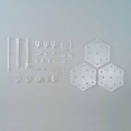 Bandai - Gunpla - Action Base - Action Base 4 (Clear)