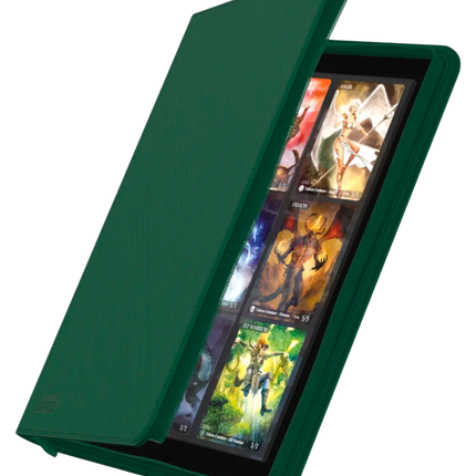 Ultimate Guard - Zipfolio 360 XenoSkin - 18-Pocket Portfolio - Green