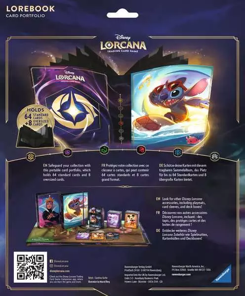 Disney - Lorcana TCG - Lorebook - Stitch 4-Pocket Portfolio