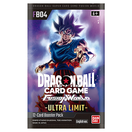 Dragon Ball Super CG - Fusion World - Ultra Limit (FB04) - Booster Pack