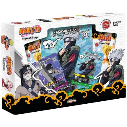 Naruto Mythos TCG - Set 02 - Shinobi Shiren - Starter Pack - Kakashi vs Zabuza (1st Edition)