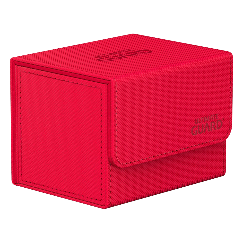Ultimate Guard - Sidewinder XenoSkin - 100+ Deck Case - Monocolor Red