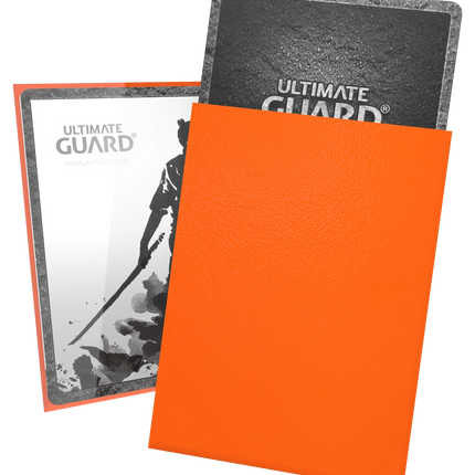 Ultimate Guard - Katana Sleeves - Standard Size - Ideal-Fit - Orange - 100pk