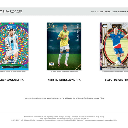 Panini - 2024/25 Select FIFA Football (Soccer) - International Hobby Box