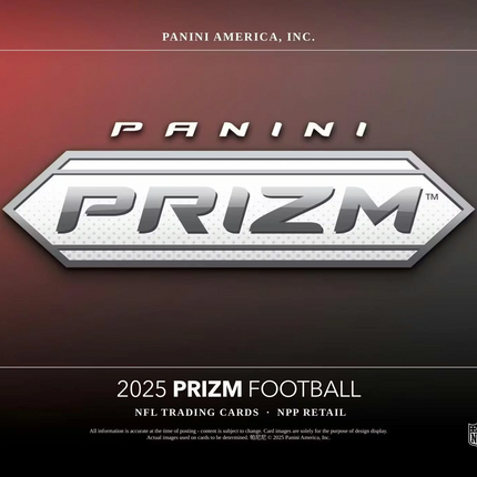 Panini - 2025 Prizm American Football (NFL) - Value Pack Box