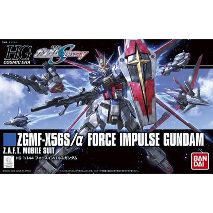 Bandai - Gunpla - HGCE 1/144 - Mobile Suit Gundam SEED Destiny - ZGMF-X56S/α Force Impulse Gundam