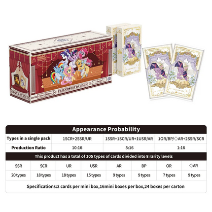 Kayou - My Little Pony - Friendship Eternal Cards Series 01 (Star Edition) - Mini Box