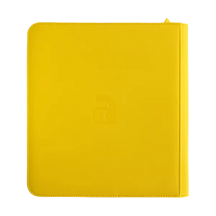 Vault X - 12-Pocket Exo-Tec® XL Zip Binder - Yellow