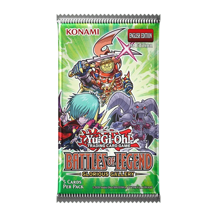 Yu-Gi-Oh! - Battles of Legend: Glorious Gallery - Booster Pack