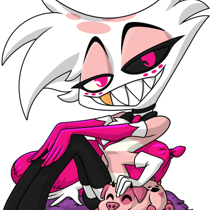 Youtooz - Hazbin Hotel - Angel Dust Vinyl Figure #3