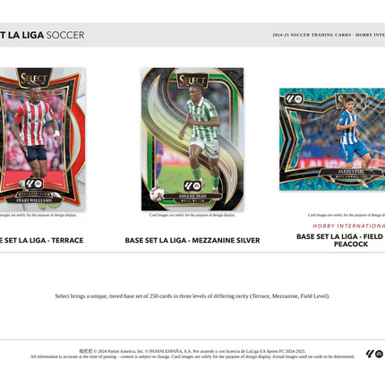 Panini - 2024/25 Select La Liga Football (Soccer) - International Hobby Box