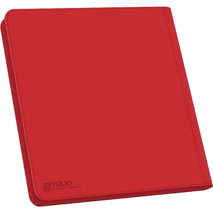 Ultimate Guard - Zipfolio 480 XenoSkin - 24-Pocket Portfolio - Red
