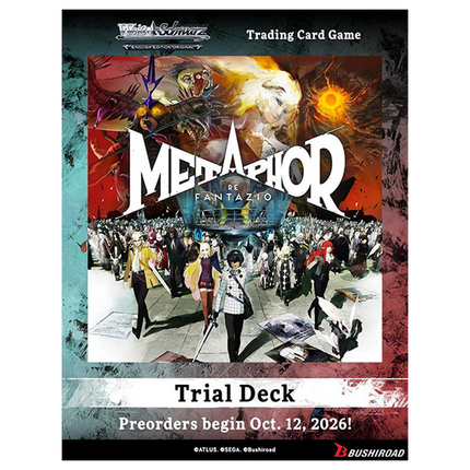 Weiss Schwarz - Metaphor: ReFantazio - Trial Deck