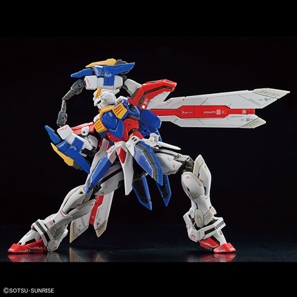 Bandai - Gunpla - RG 1/144 - Mobile Fighter G Gundam - GF13-017NJII Burning Gundam (God Gundam)