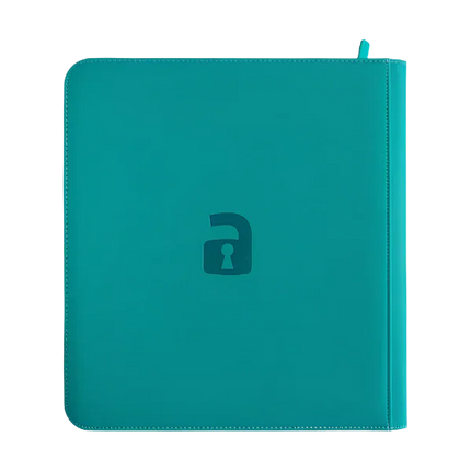 Vault X - 12-Pocket Exo-Tec® XL Zip Binder - Teal