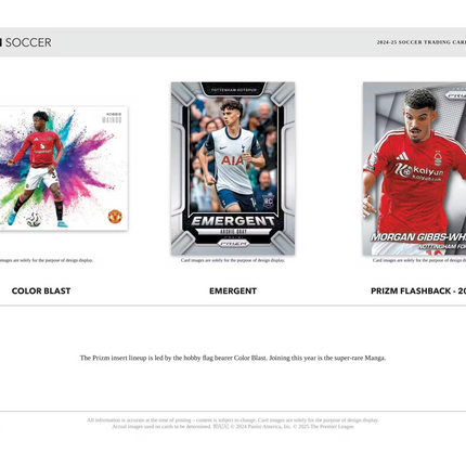 Panini - 2024/25 Prizm Premier League Football (Soccer) - Choice Box