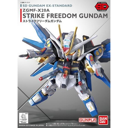 Bandai - Gunpla - SD Gundam EX-Standard - Mobile Suit Gundam SEED Destiny - ZGMF-X20A Strike Freedom Gundam