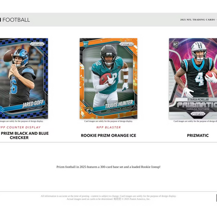 Panini - 2025 Prizm American Football (NFL) - Mega Box