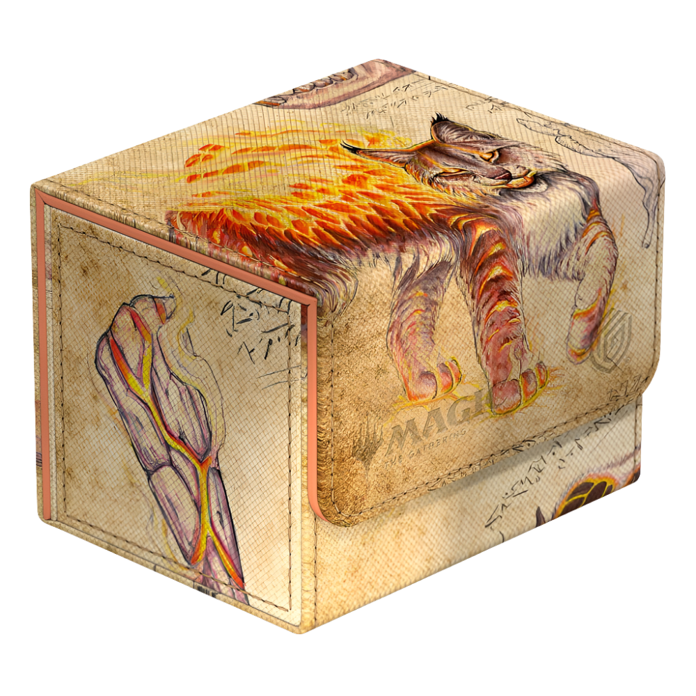 Ultimate Guard - Sidewinder XenoSkin - 100+ Deck Case - Magic: The Gathering - Bloomburrow - Sunspine Lynx