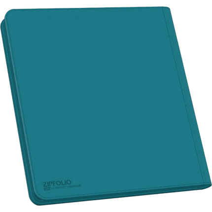 Ultimate Guard - Zipfolio 480 XenoSkin - 24-Pocket Portfolio - Petrol Blue