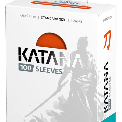 Ultimate Guard - Katana Sleeves - Standard Size - Ideal-Fit - Orange - 100pk