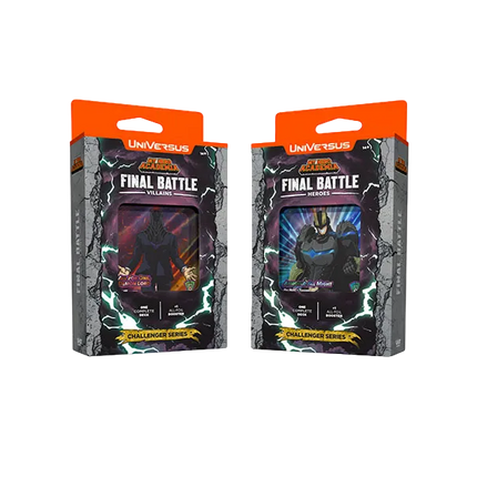 UniVersus CCG - My Hero Academia: Final Battle - Challenger Series Decks