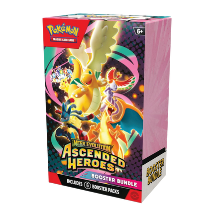 Pokemon TCG - Mega Evolution - Ascended Heroes - Booster Bundle
