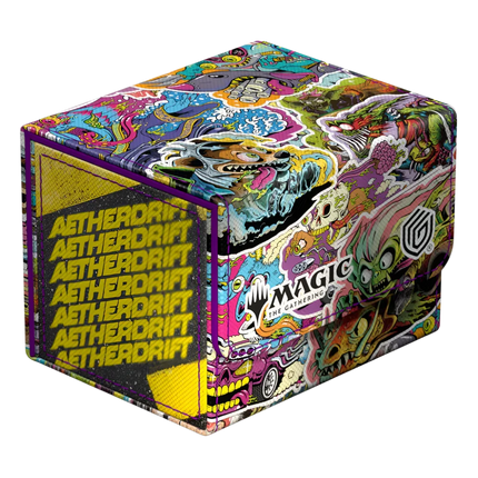 Ultimate Guard - Sidewinder XenoSkin - 100+ Deck Case - Magic: The Gathering - Aetherdrift - Revved-Up Racers