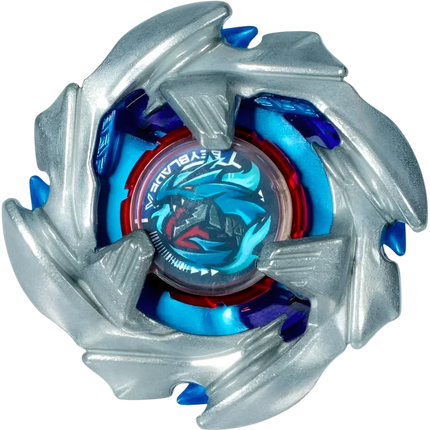Beyblade X - Deluxe Left-Spin String Launcher Set - Cobalt Dragoon 2-60C