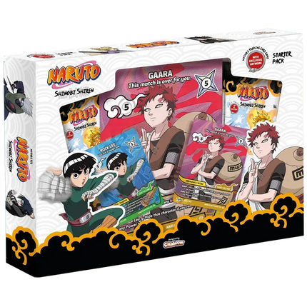 Naruto Mythos TCG - Set 02 - Shinobi Shiren - Starter Pack - Gaara vs Rock Lee (1st Edition)
