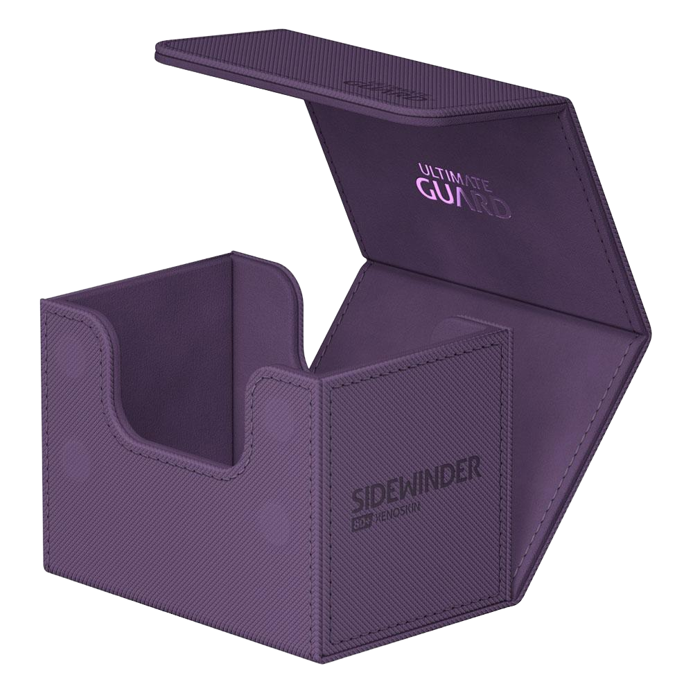 Ultimate Guard - Sidewinder XenoSkin - 80+ Deck Case - Monocolor Purple