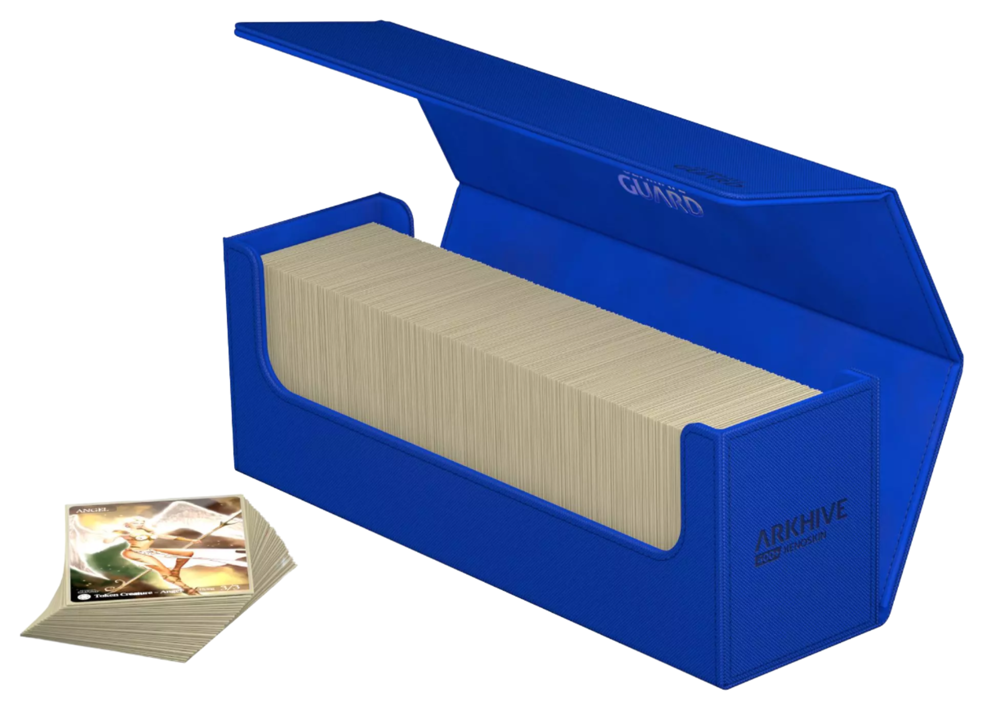 Ultimate Guard - Arkhive XenoSkin - 400+ Card Case - Monocolor Blue