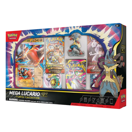 Pokemon TCG - Mega Evolution - Mega Lucario ex Figure Collection Box