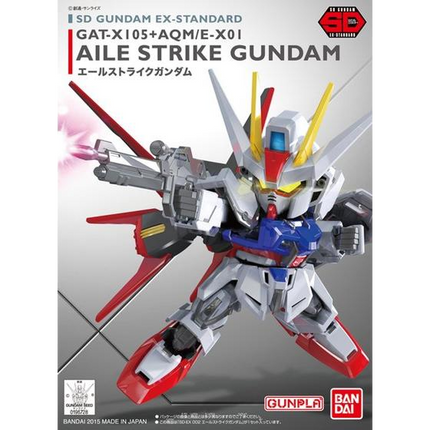 Bandai - Gunpla - SD Gundam EX-Standard - Mobile Suit Gundam SEED - Aile Strike Gundam