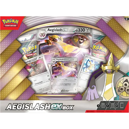 Pokemon TCG - Scarlet & Violet - Aegislash Ex Collection Box