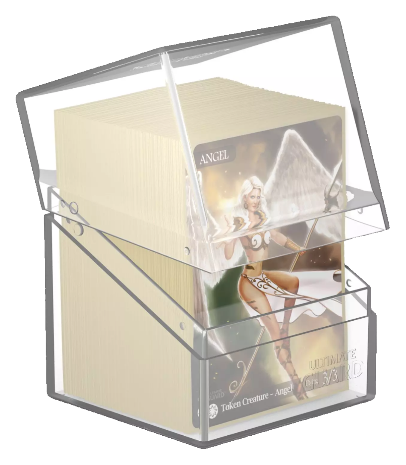 Ultimate Guard - Boulder - 100+ Deck Case - Clear