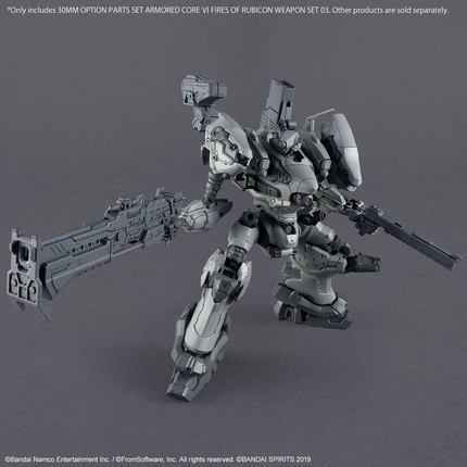 Bandai - 30 Minutes Missions (30MM) - Armoured Core VI Fires of Rubicon - Weapon Set 03
