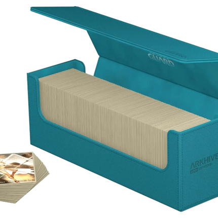 Ultimate Guard - Arkhive XenoSkin - 400+ Card Case - Monocolor Petrol