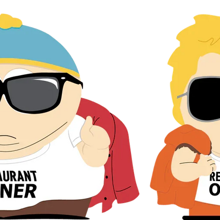 Youtooz - South Park - Restaurant Owners Vinyl Figure #21