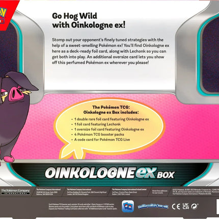 Pokemon TCG - Scarlet & Violet - Oinkologne Ex Collection Box
