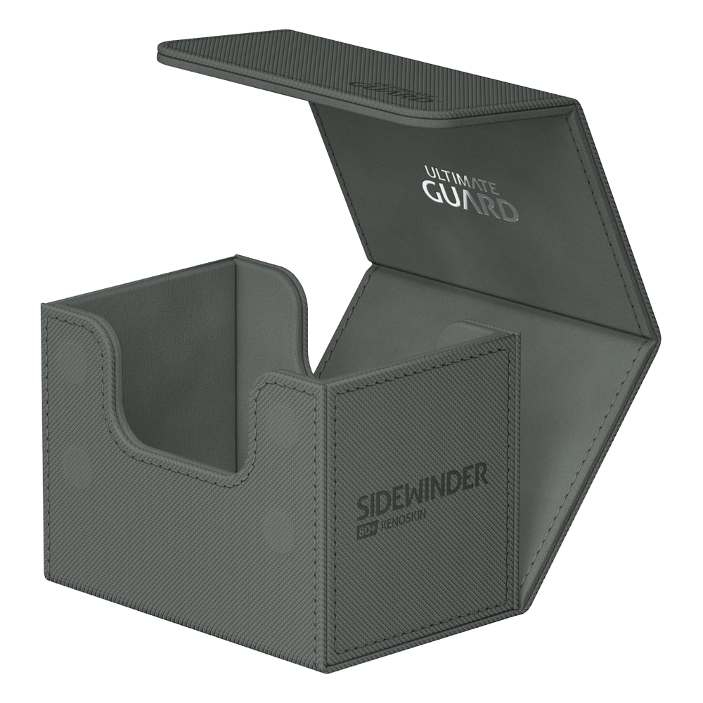 Ultimate Guard - Sidewinder XenoSkin - 80+ Deck Case - Monocolor Grey