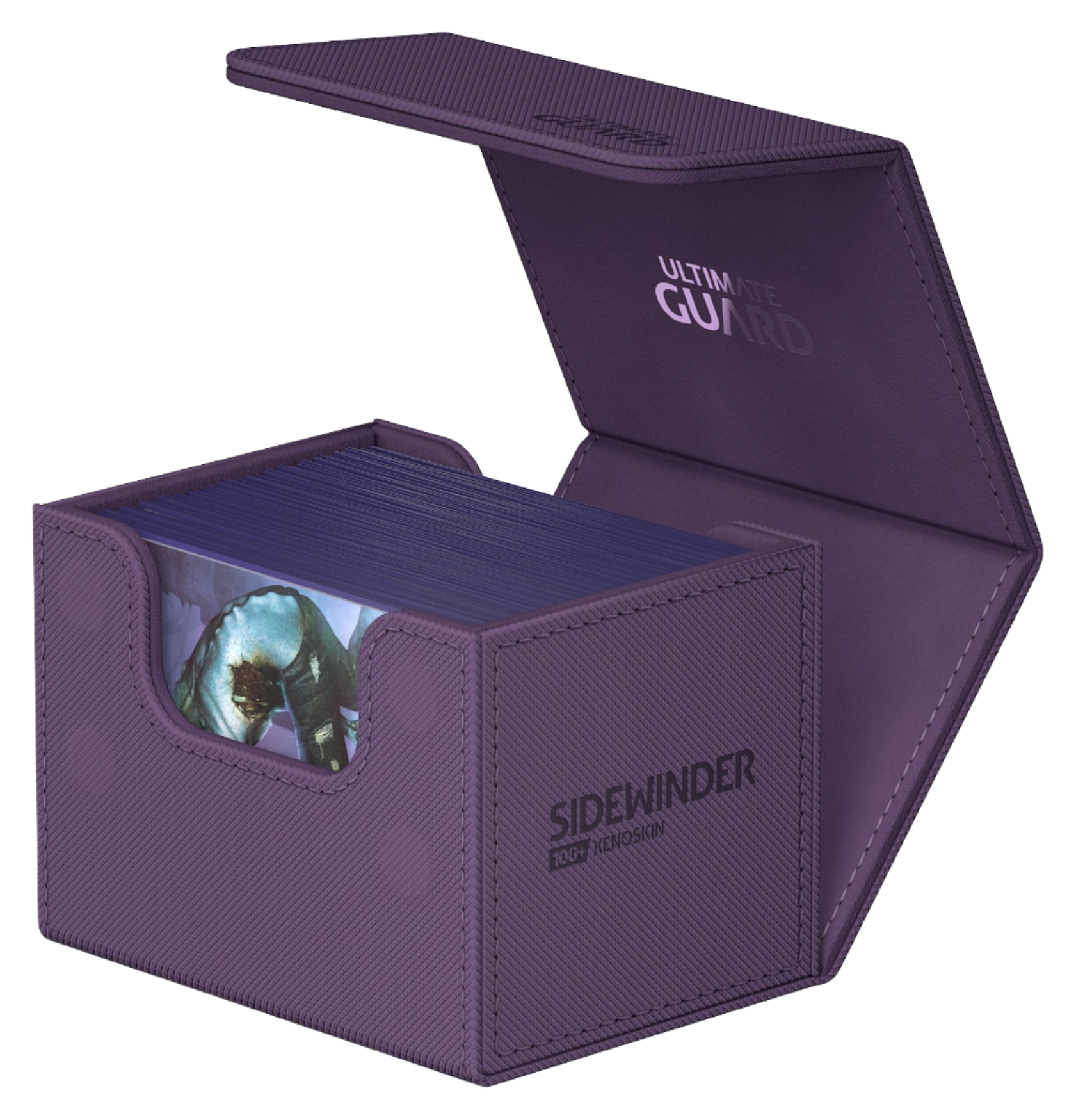 Ultimate Guard - Sidewinder XenoSkin - 100+ Deck Case - Monocolor Purple