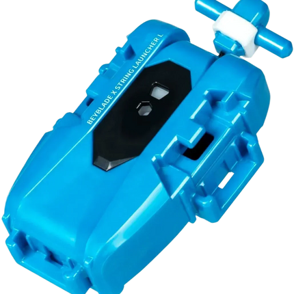 Beyblade X - Deluxe Left-Spin String Launcher Set - Cobalt Dragoon 2-60C