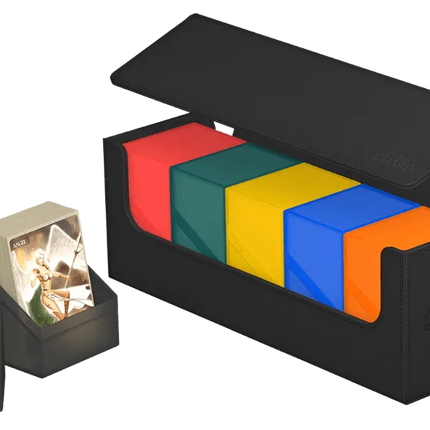 Ultimate Guard - Arkhive XenoSkin - 400+ Card Case - Monocolor Black