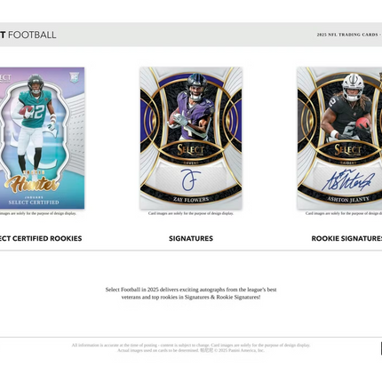 Panini - 2025 Select American Football (NFL) - Blaster Box
