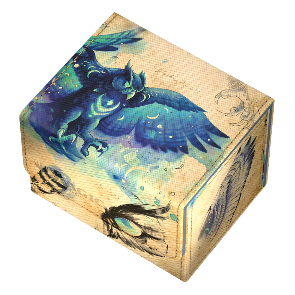 Ultimate Guard - Sidewinder XenoSkin - 100+ Deck Case - Magic: The Gathering - Bloomburrow - Maha, Its Feathers Night