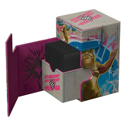 Ultimate Guard - Flip'n'Tray XenoSkin - 100+ Deck Case - Magic: The Gathering - Aetherdrift - Sab-Sunen, Luxa Embodied